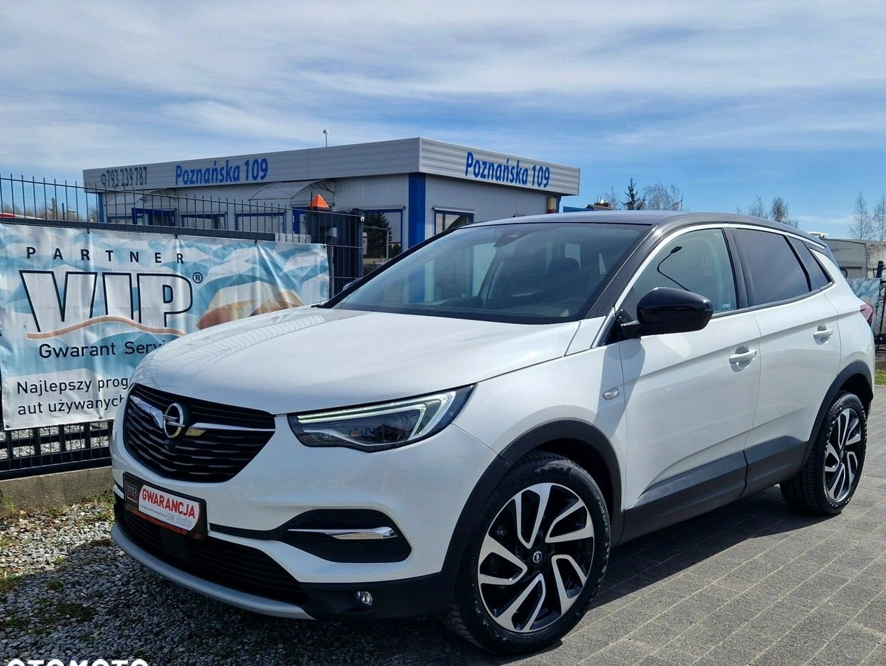 Opel Grandland X cena 69999 przebieg: 79000, rok produkcji 2018 z Dębno małe 781